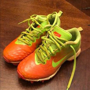 Nike HyperDiamond 2 Youth baseball cleats Size 13C